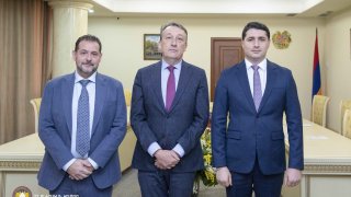 Chairman of the RA Investigative Committee Received Ambassador Extraordinary and Plenipotentiary of the Kingdom of Belgium to Armenia (photos)